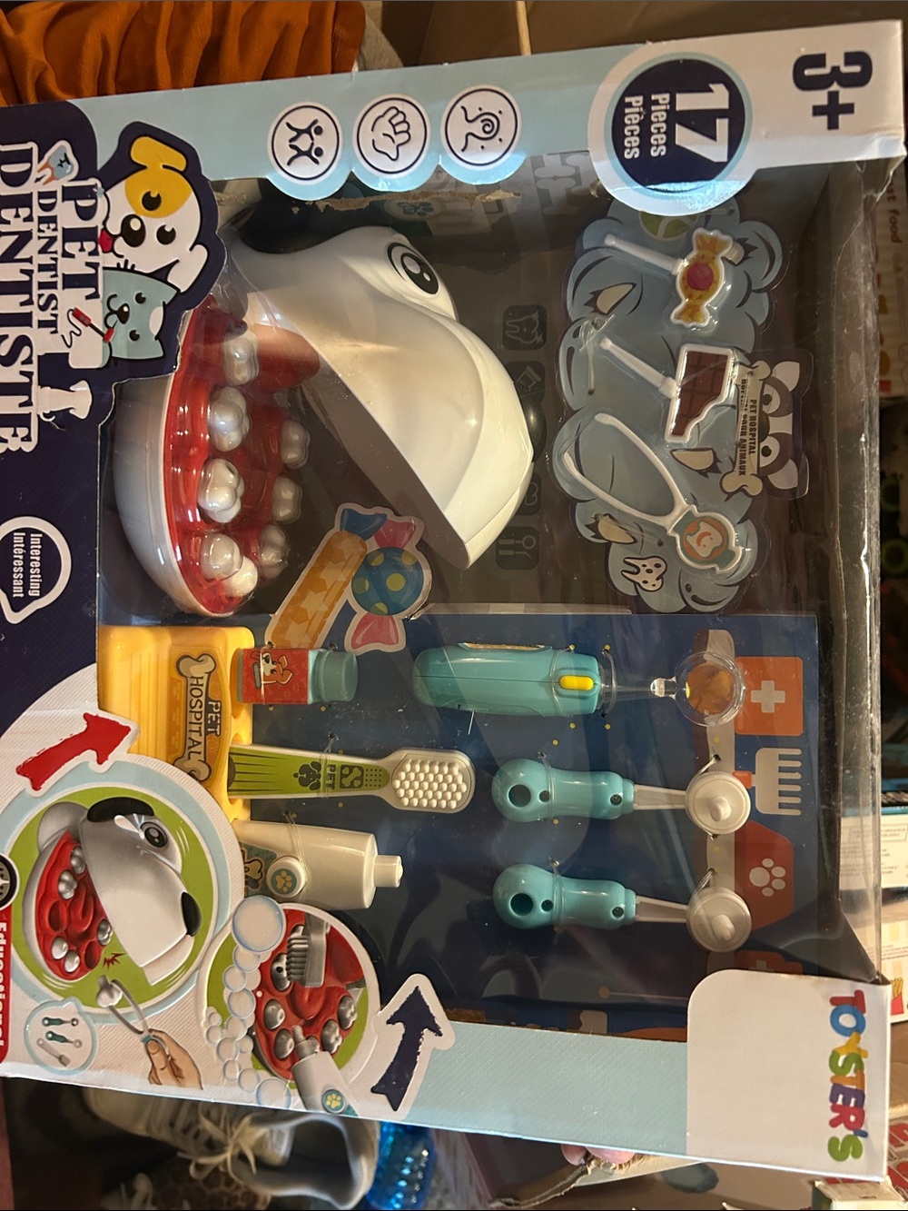 Pet dentist educational toy